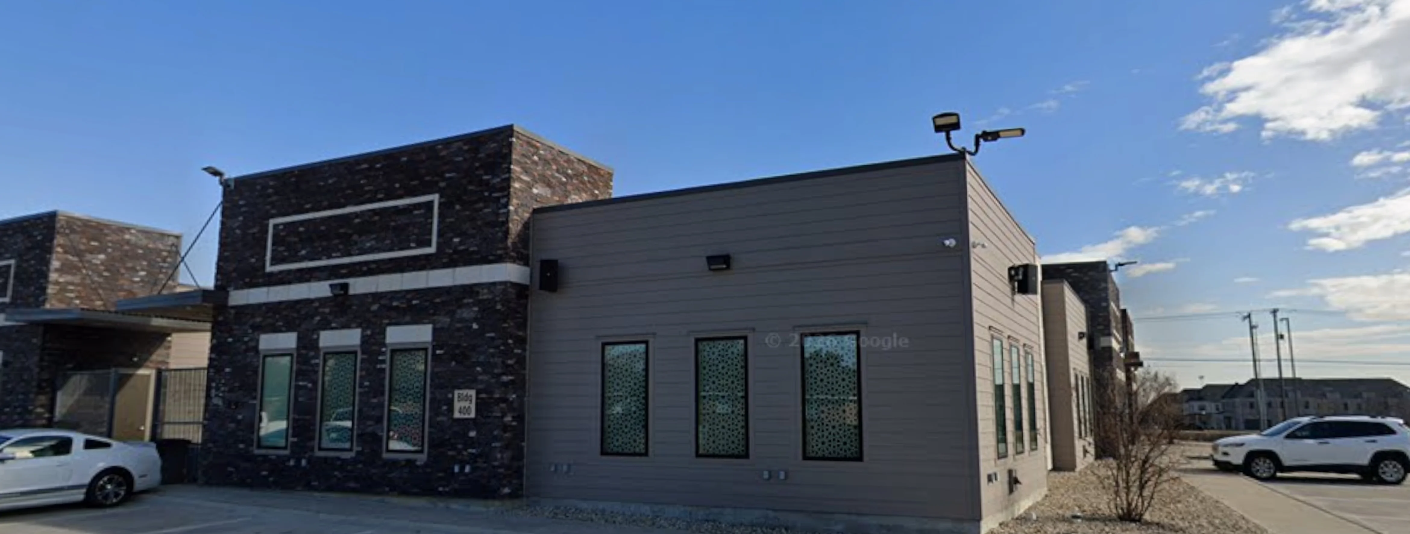 Exterior view of Unity Islamic Center Mansfield building